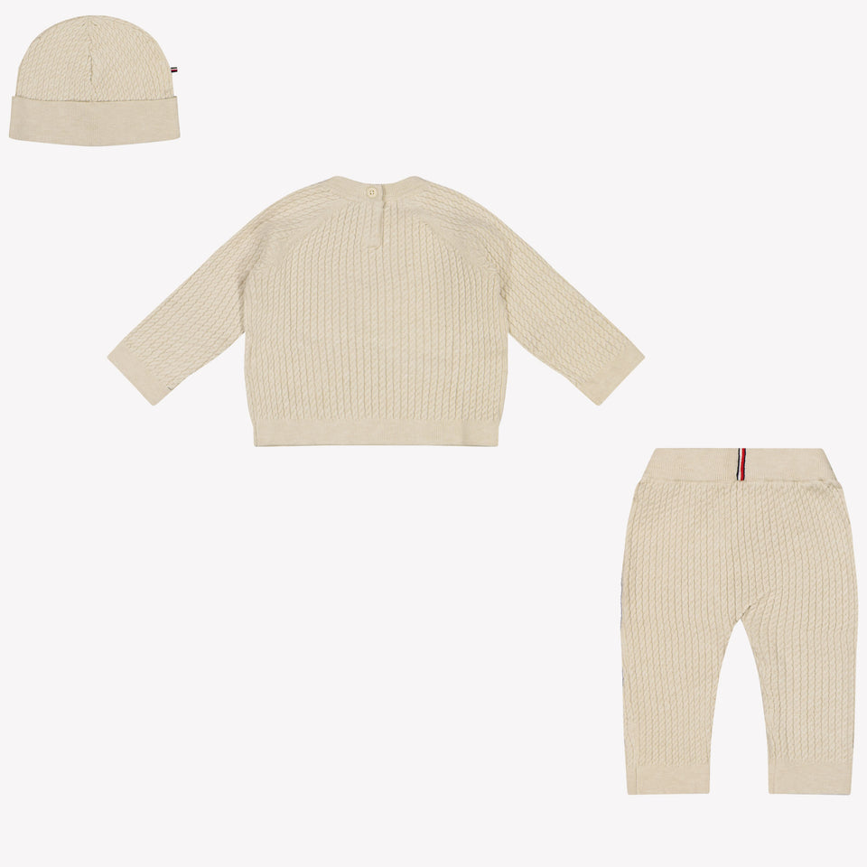 Tommy Hilfiger Baby Unisex Set Light Beige