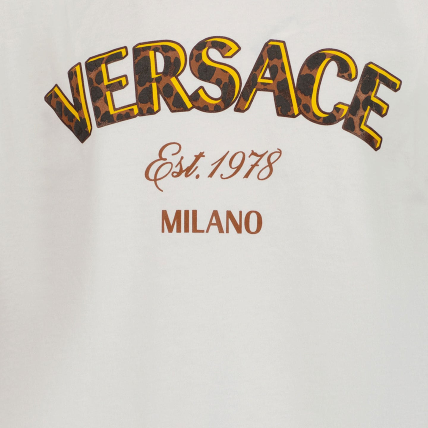 Versace Meisjes T-shirt Wit