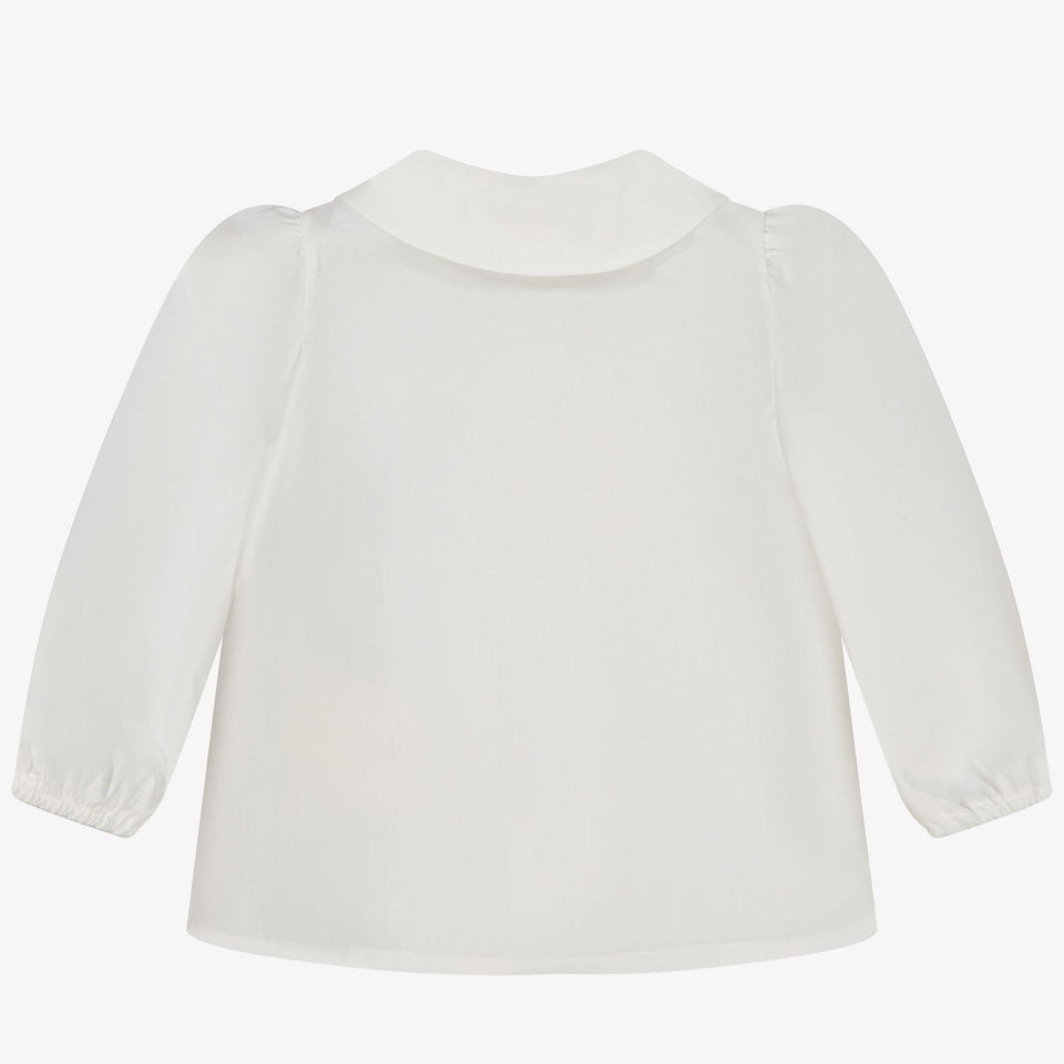 Fendi Baby Meisjes Blouse Wit