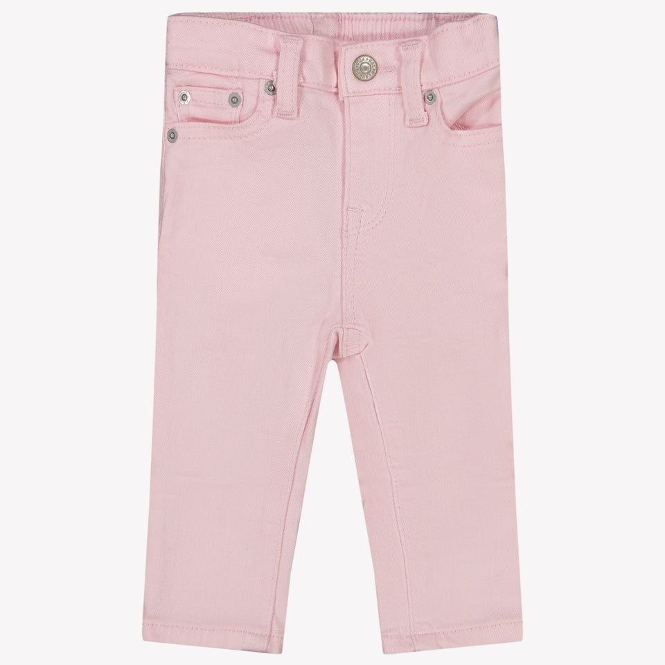 Ralph Lauren Baby Girls Trousers In Light Pink