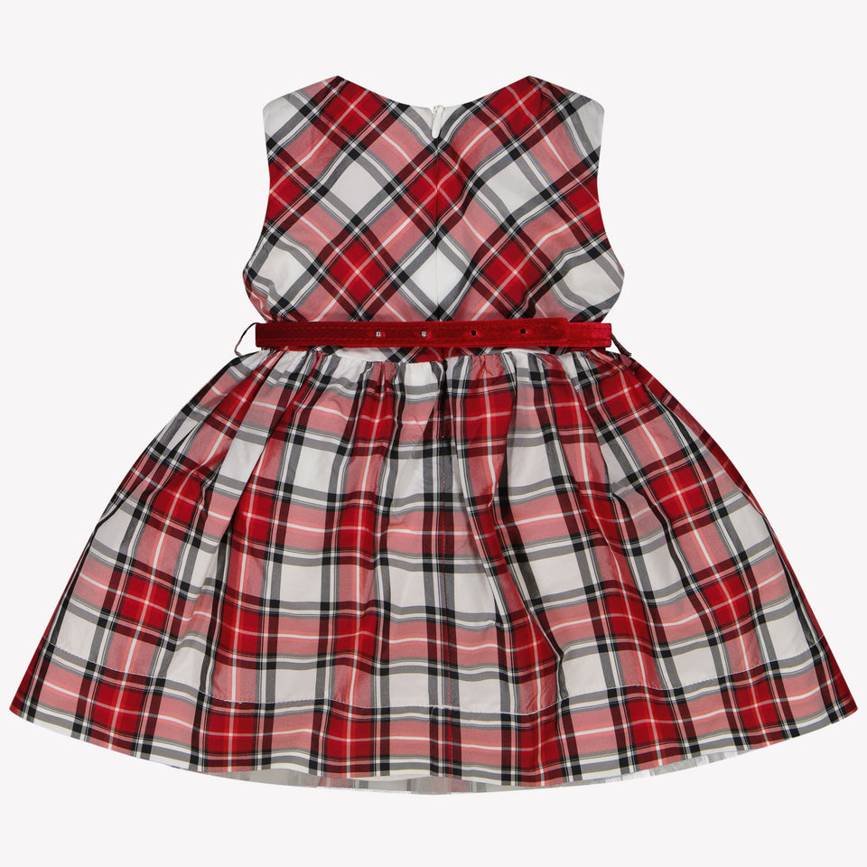 MonnaLisa Baby Girls Dress Red