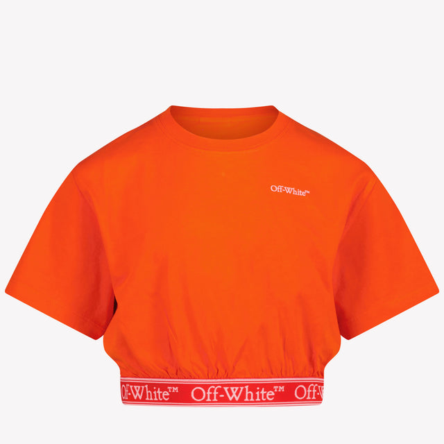 Off-White Kids Girls in T-Shirt Red