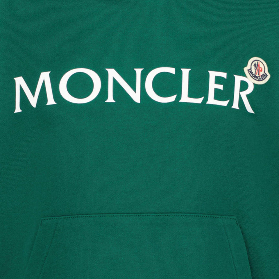 Moncler Kinder Unisex Trui In Groen