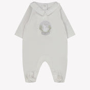 Tartine et chocolat baby unisex box suit White