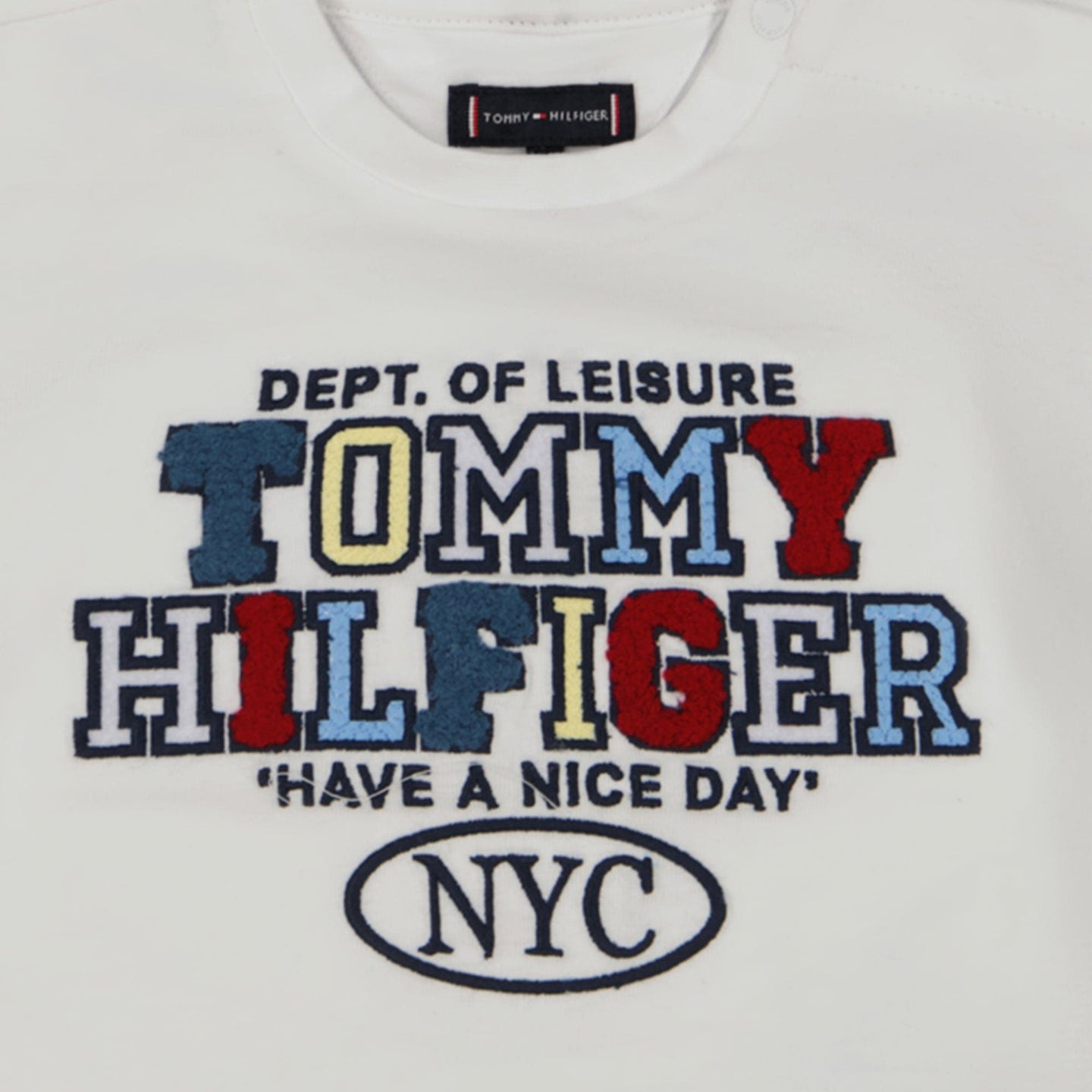 Tommy Hilfiger Baby Jongens T-shirt Wit 74