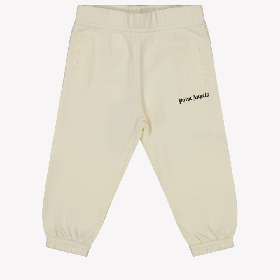 Palm Angels Baby girls pants OffWhite