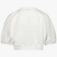Fendi Kids Girls  T-Shirt White