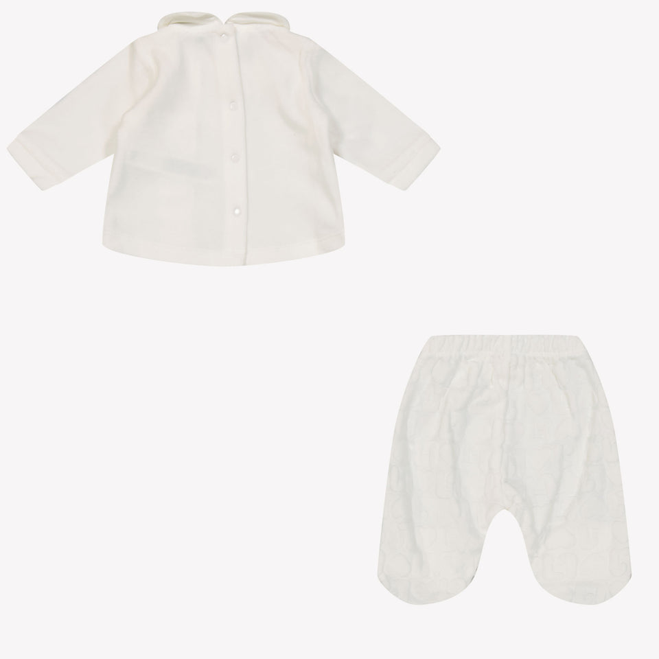 Liu jo baby girls box suit OffWhite