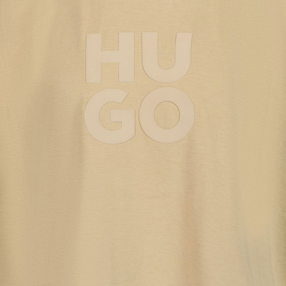 Hugo Children's Boys T-shirt Beige