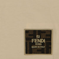 Fendi Baby Unisex T-shirt Beige