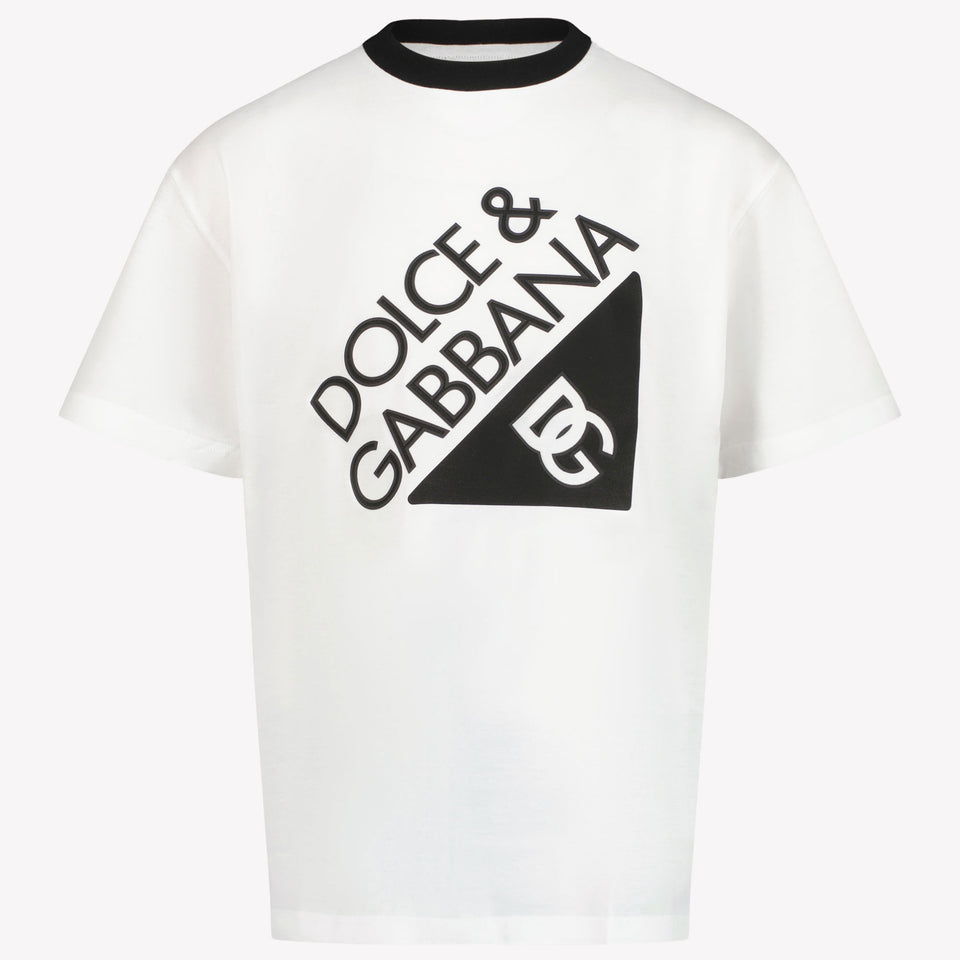 Dolce & Gabbana Children's boys in t-shirt White