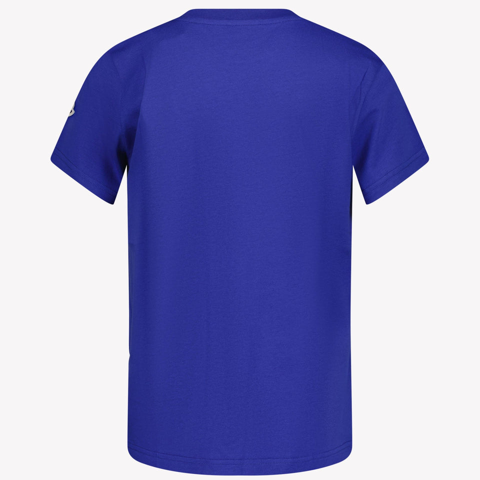 Moncler Jongens T-shirt Cobalt Blauw