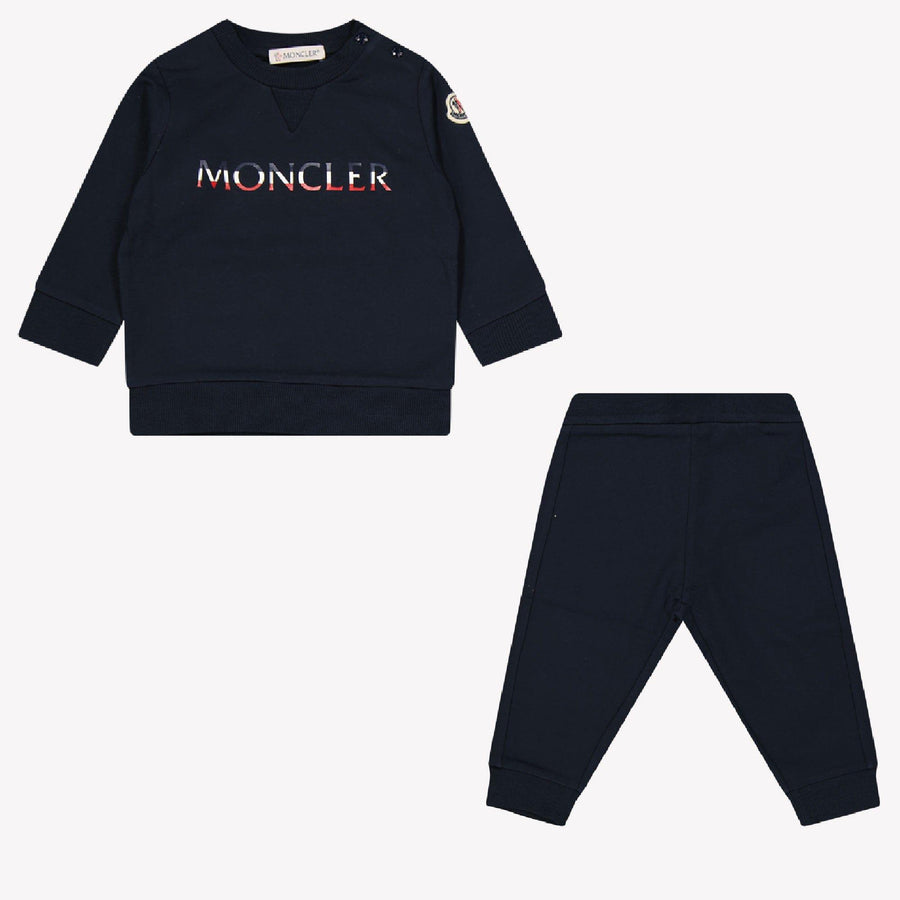 Moncler Baby Boys Tracksuit Navy