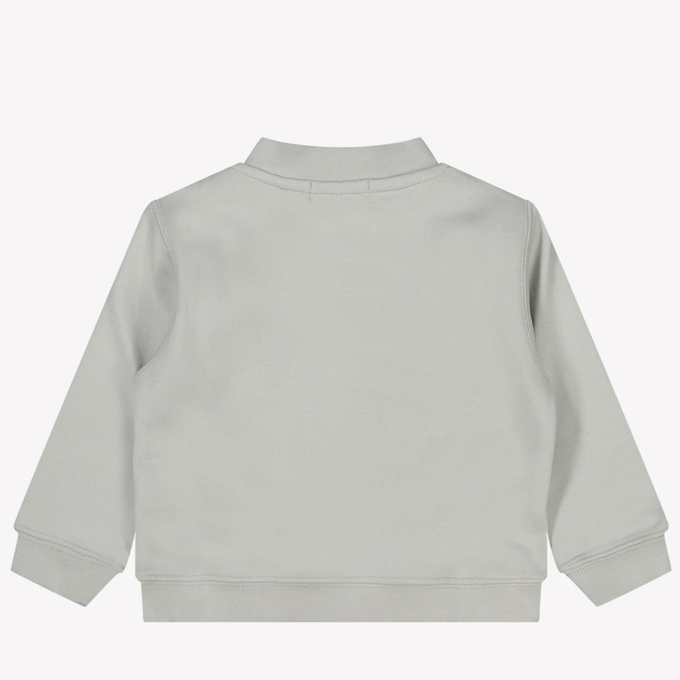 Palm Angels Baby girls sweater Light Gray