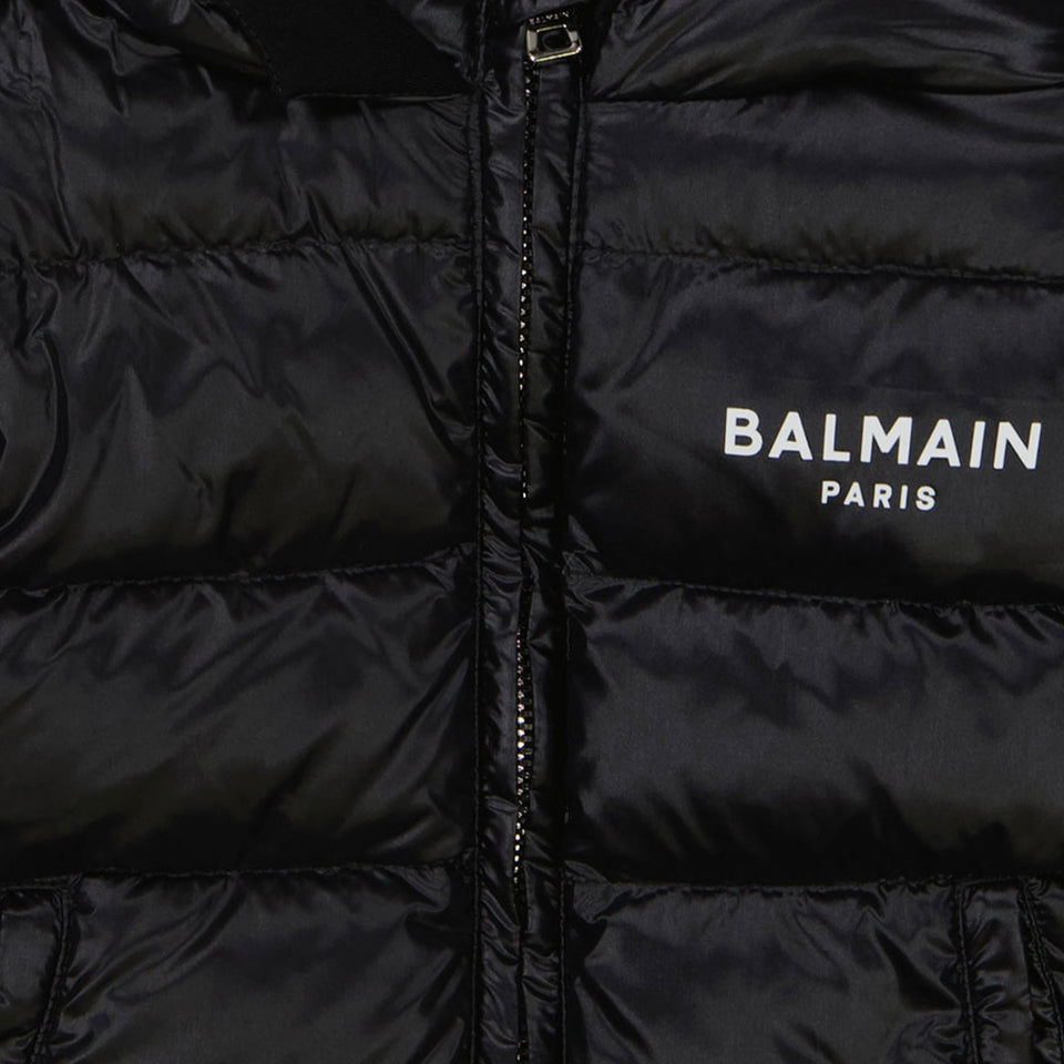 Balmain Baby Jongens Winterjas Zwart