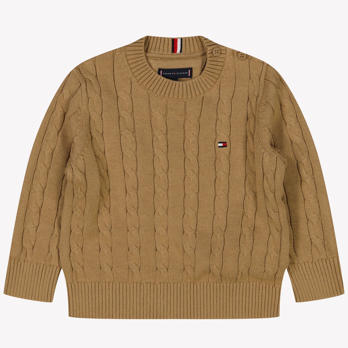 Tommy Hilfiger Baby Jongens Trui Camel