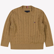 Tommy Hilfiger Baby Jongens Trui Camel