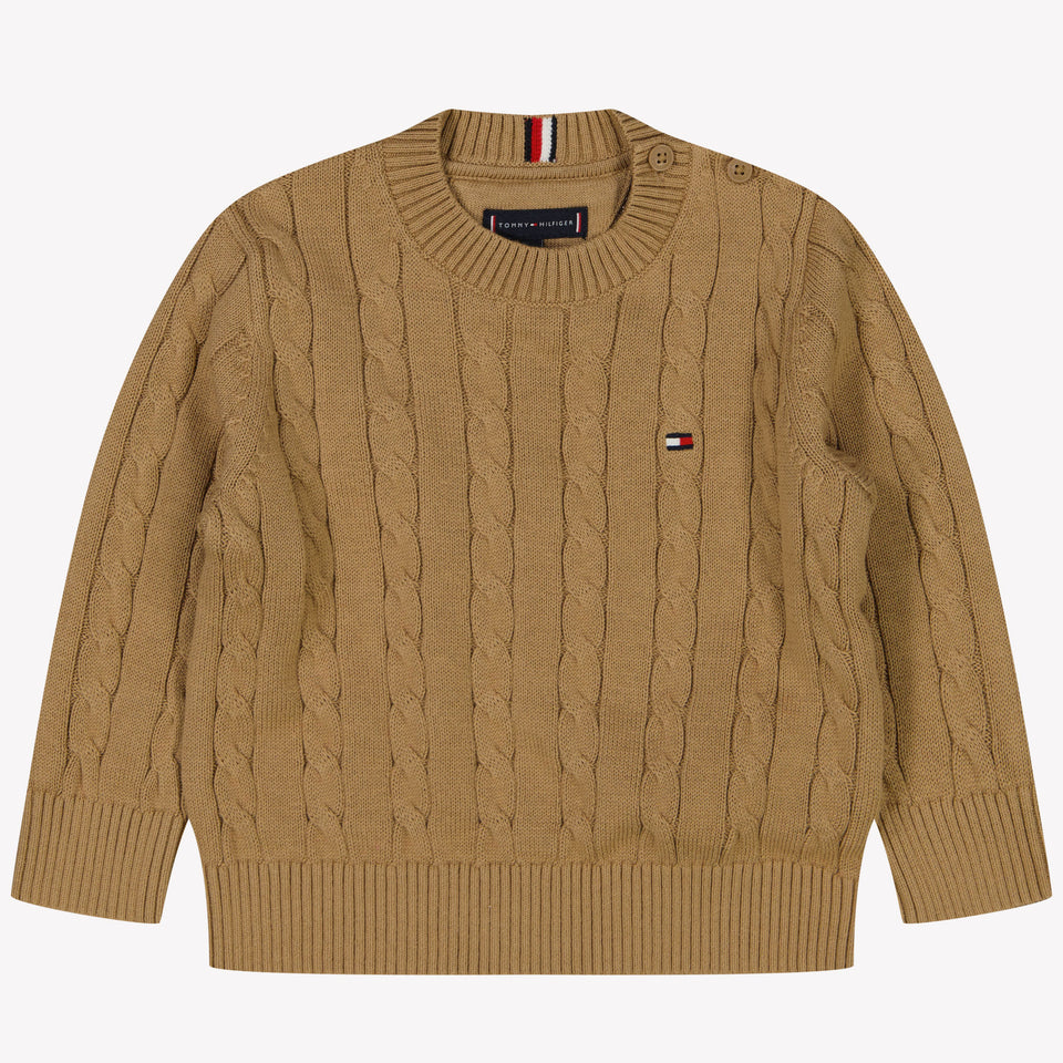 Tommy Hilfiger Baby Jongens Trui Camel