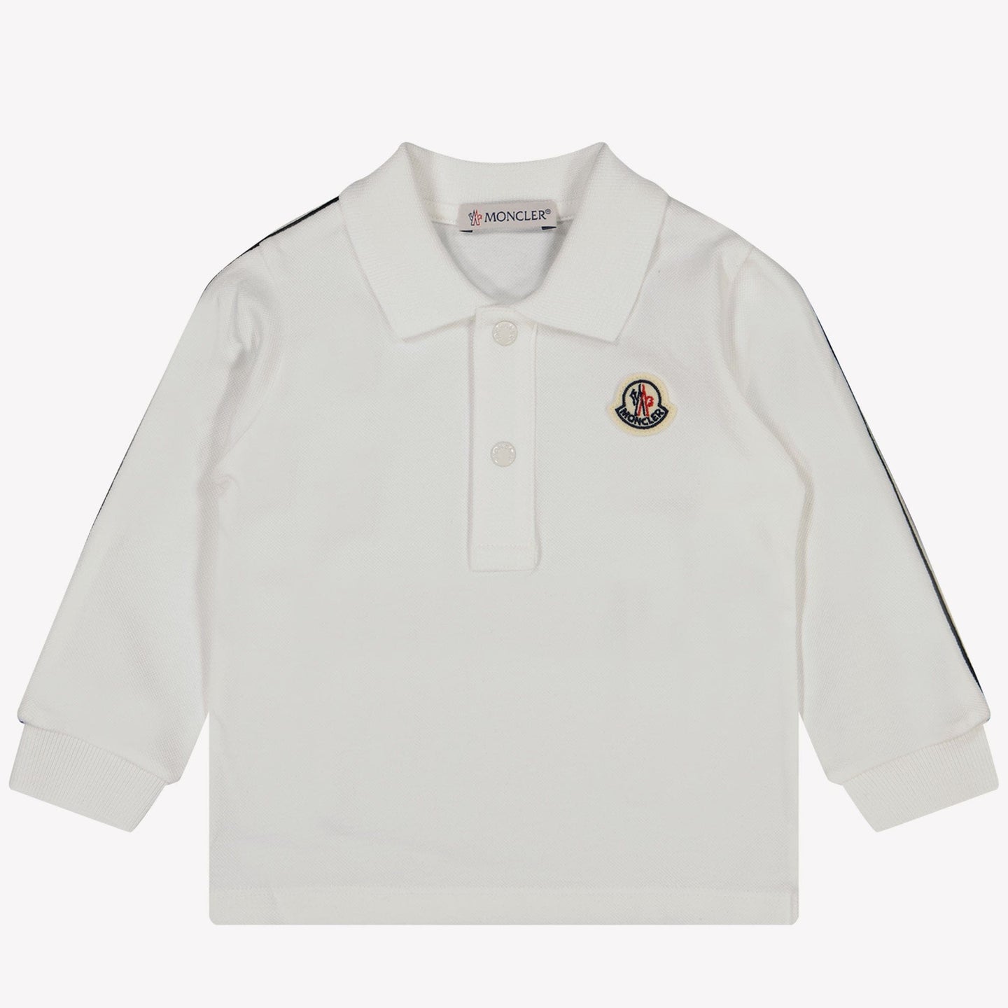 Moncler Baby Jongens Polo Wit 3/6