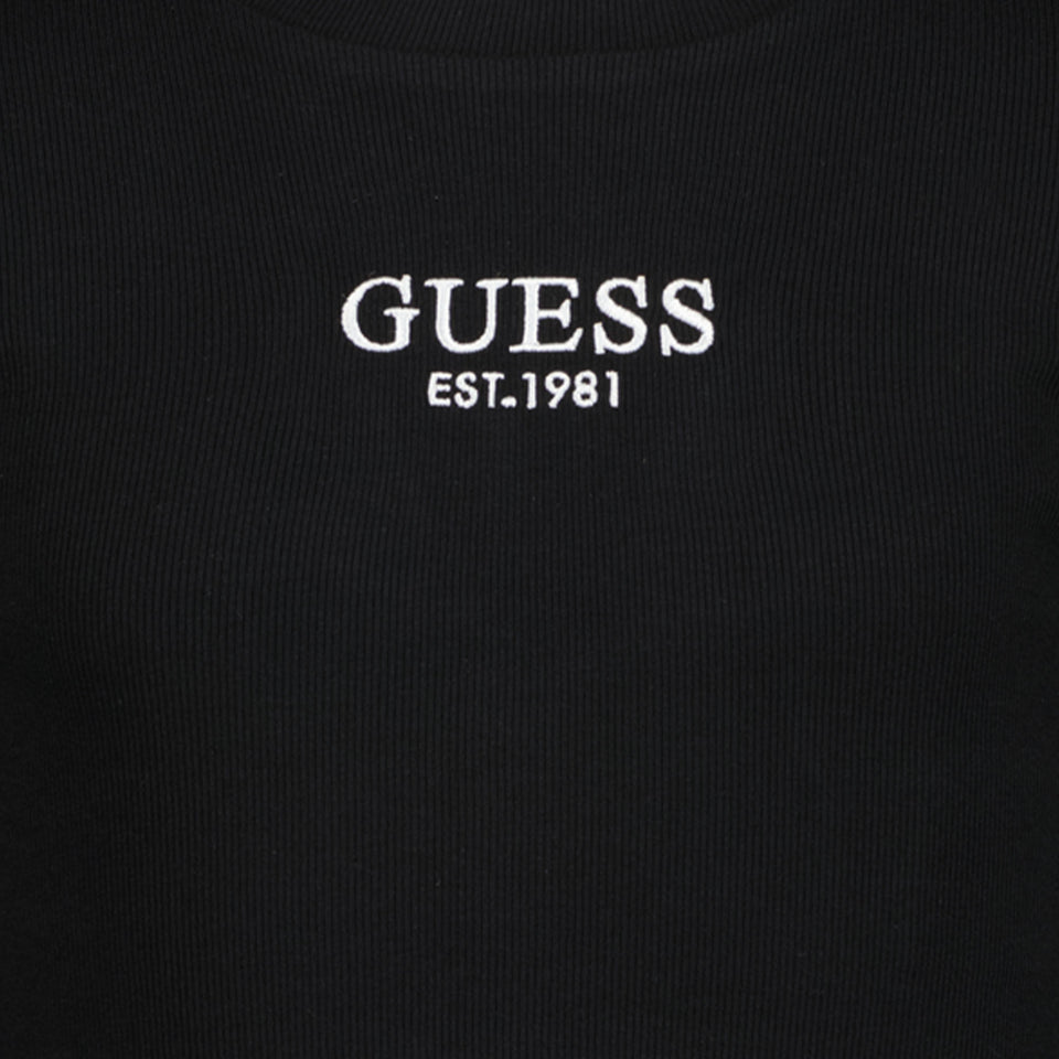 Guess Meisjes T-shirt Zwart