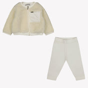 Moncler Baby Unisex Joggingpak Off White