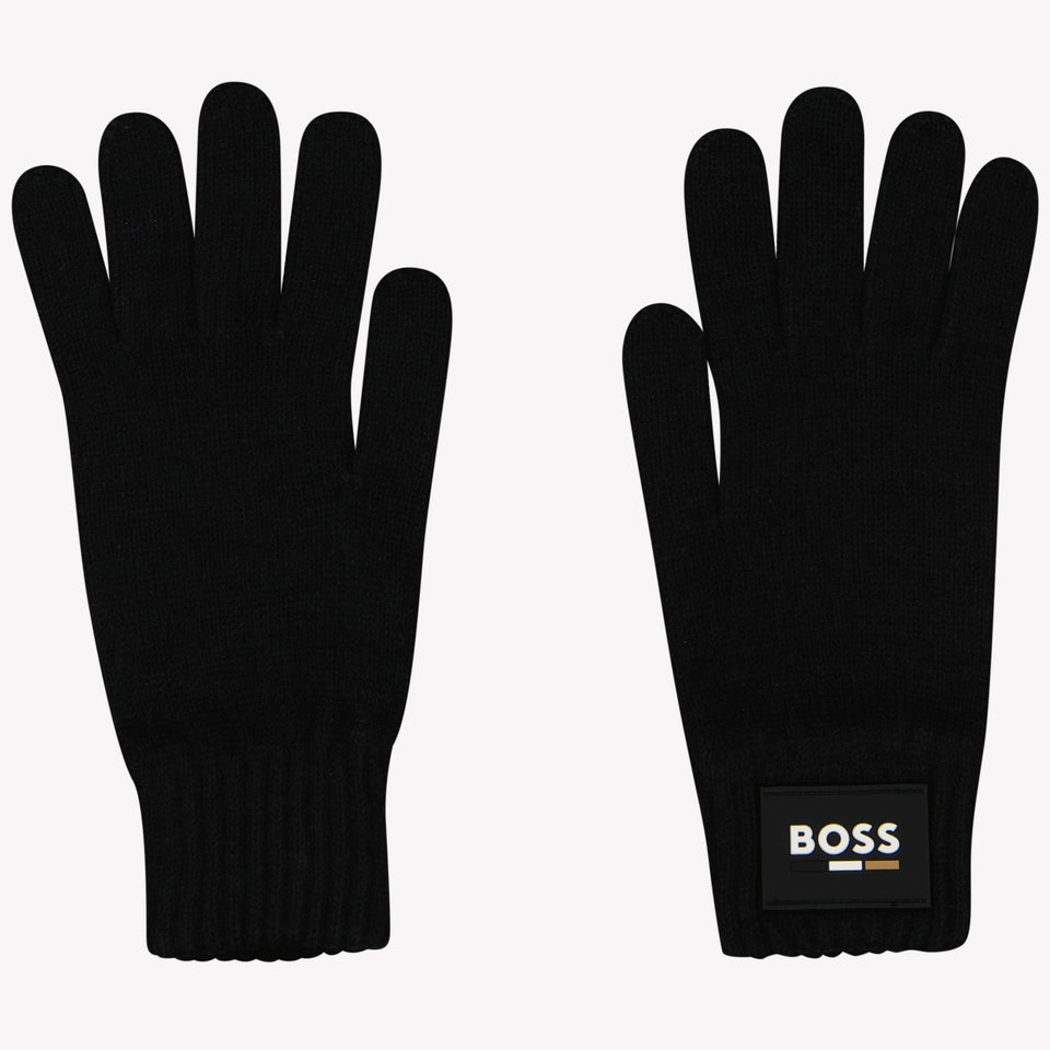 Boss Boys Gloves Black