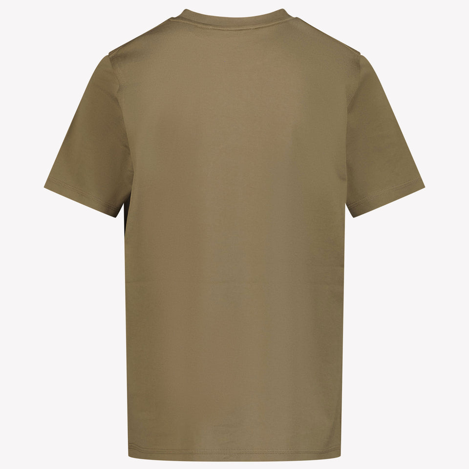 Burberry Cedar children's boys t-shirt in Army