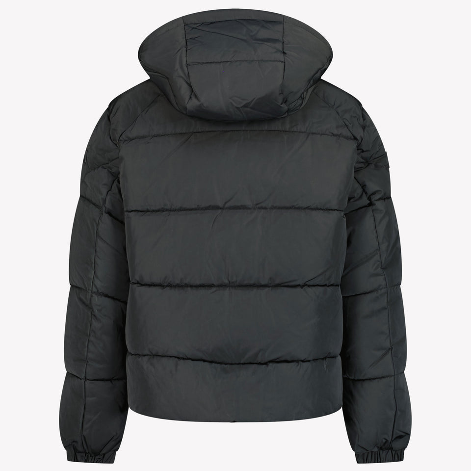 Malelions Unisex Winterjas Zwart