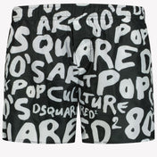 Dsquared2 Kids guys Swimwear Black