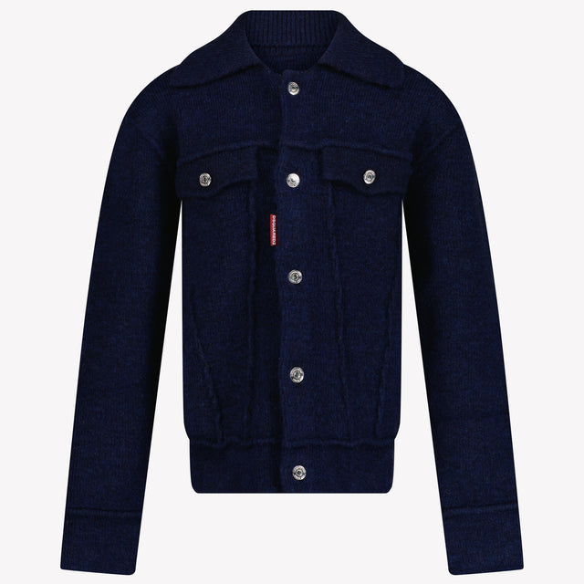 Dsquared2 Boys Cardigan Navy