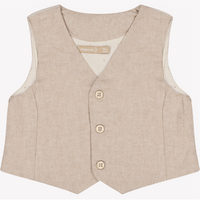 Mayoral Baby Jongens Gilet Beige 6 mnd