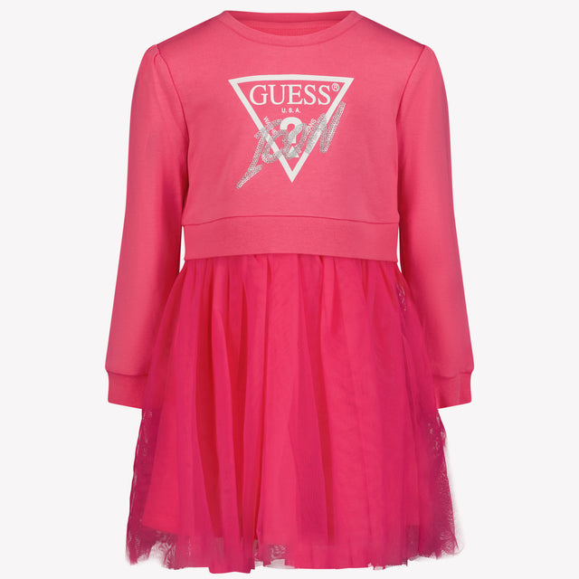 Guess Girls Dress Fuchsia