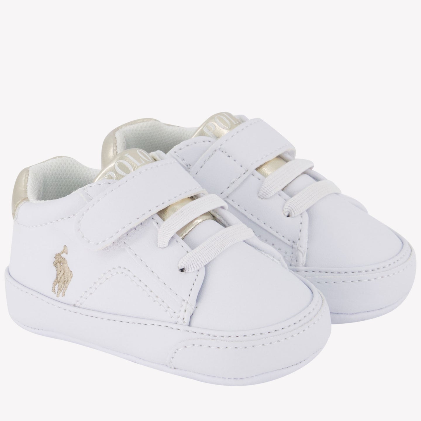 Ralph Lauren Theron V Ps Layette Baby Girls Sneakers White