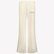 Palm Angels Girls Pants Ecru