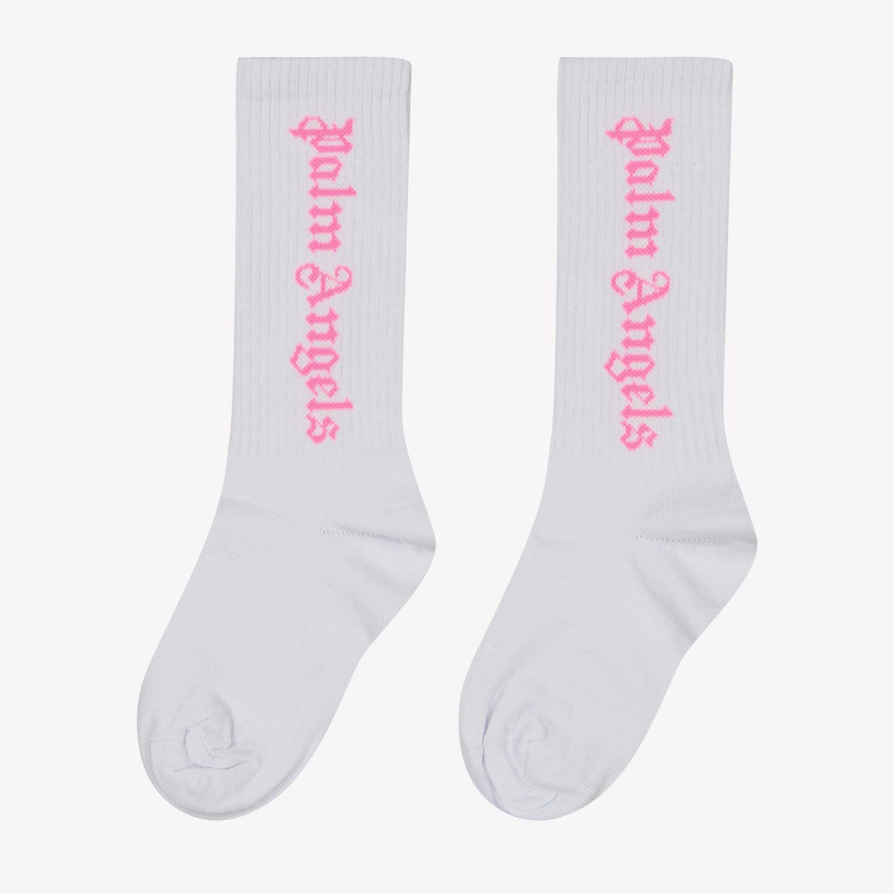 Palm Angels Kids Girls  Socks White