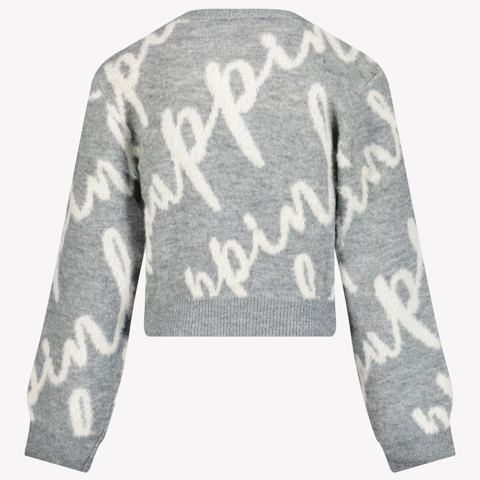 Pinko Girls sweater Gray