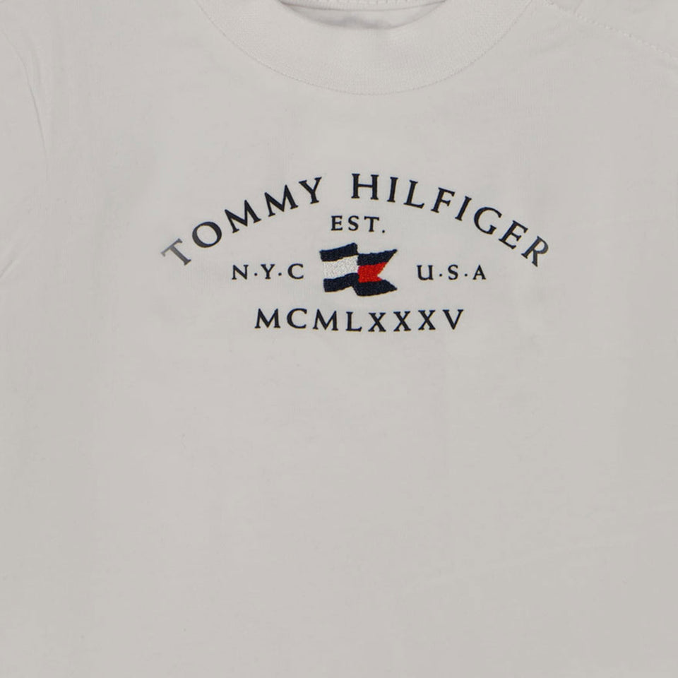 Tommy Hilfiger Baby Unisex T-shirt White