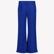 MSGM Girls Pants Cobalt Blue