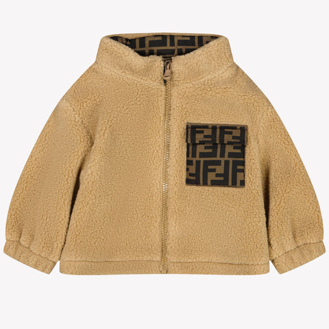 Fendi Baby Unisex Vest Beige