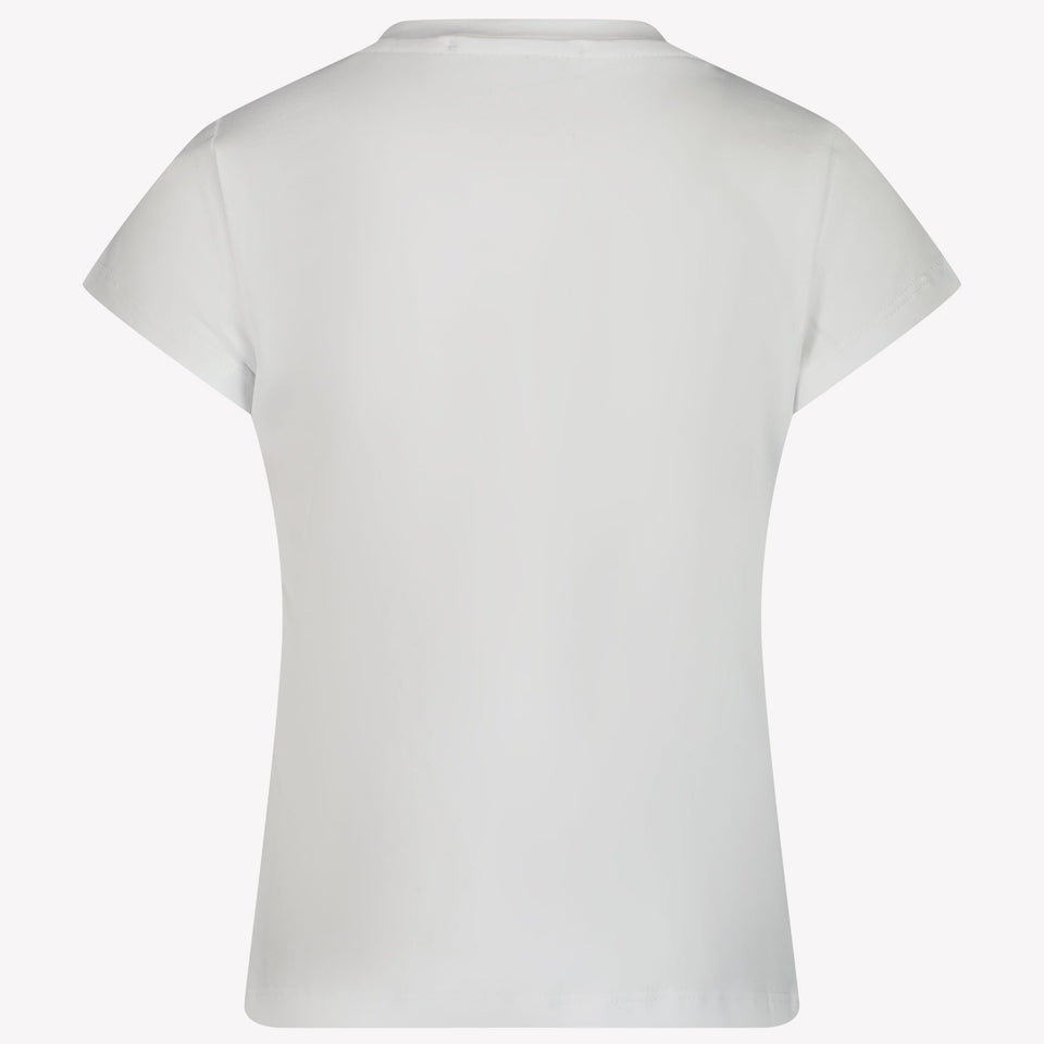 Pinko Meisjes T-shirt Wit