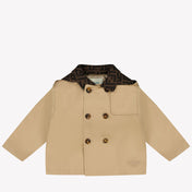 Fendi Baby girls intermediate jacket Beige