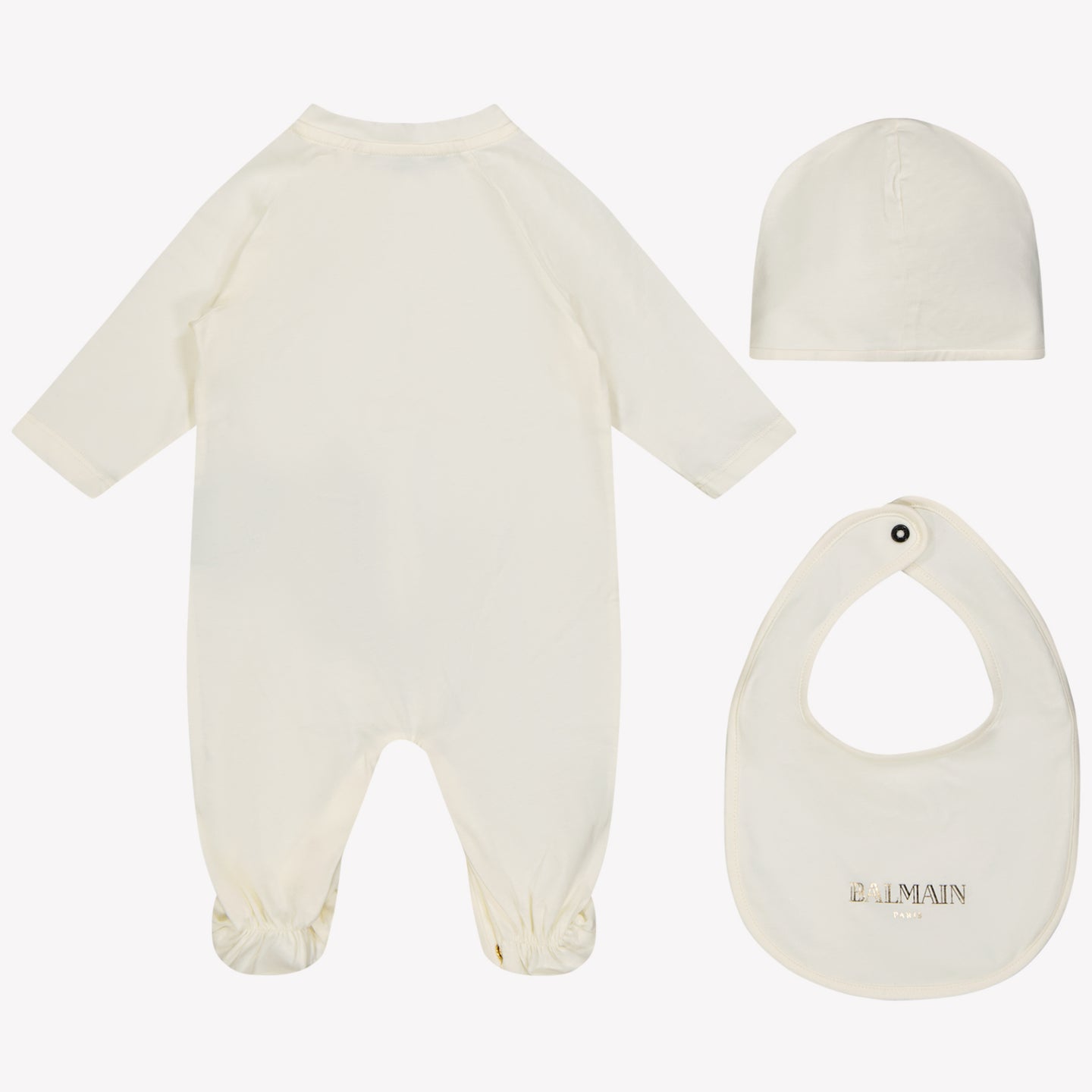 Balmain Baby unisex box suit OffWhite