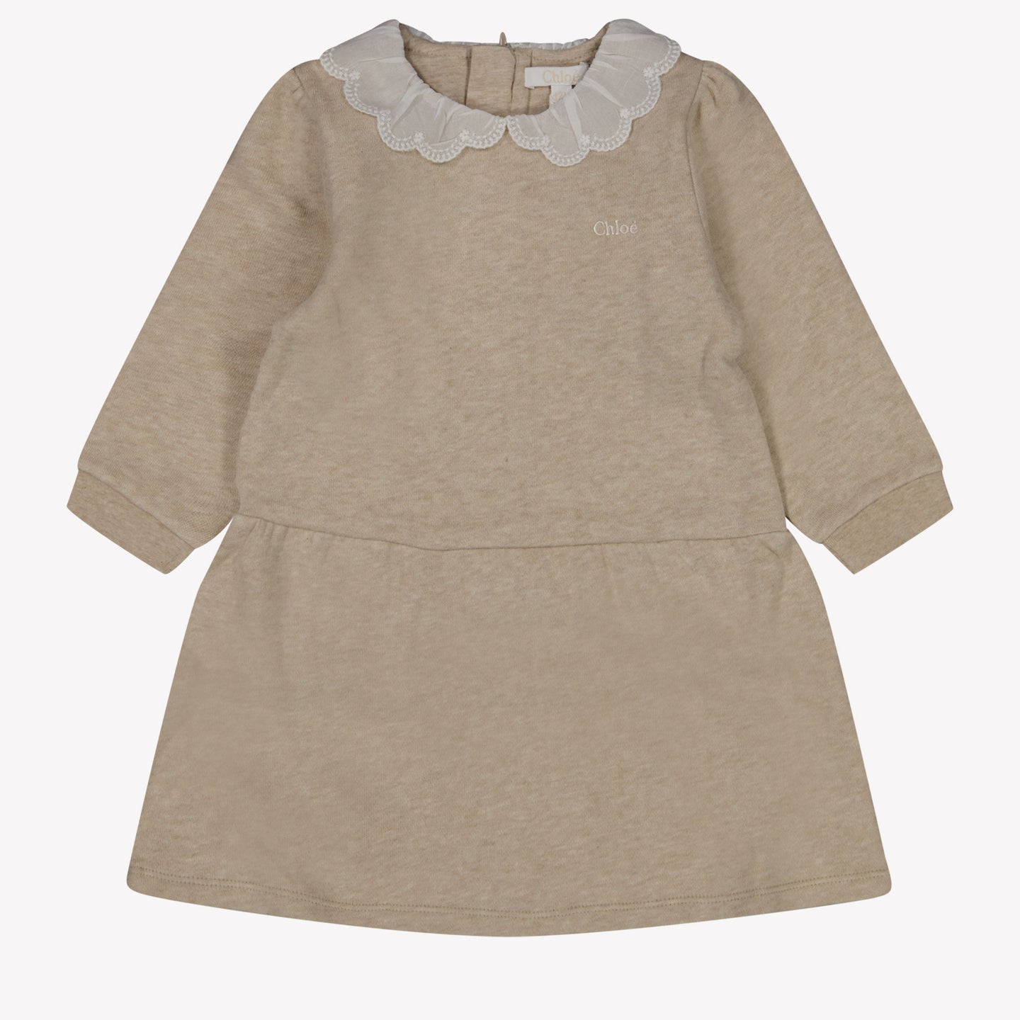 Chloé Baby Meisjes Jurk Licht Beige