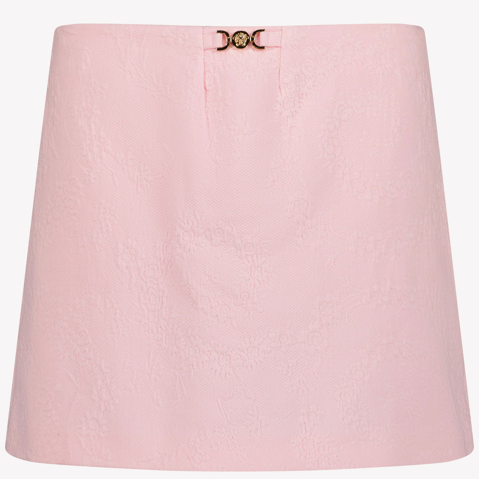 Versace Kids Girls Skirt Light Pink