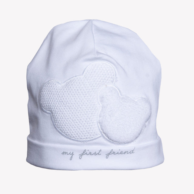 First Baby Unisex hat White