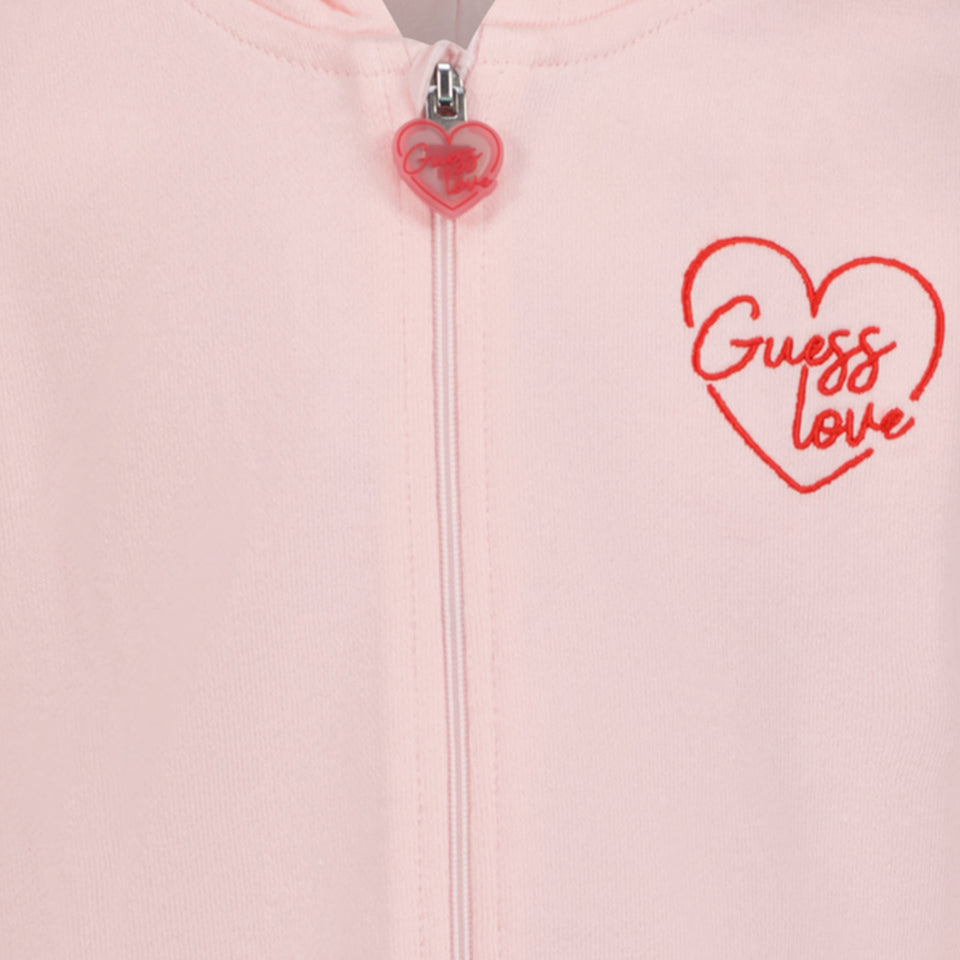 Guess Meisjes Vest Licht Roze