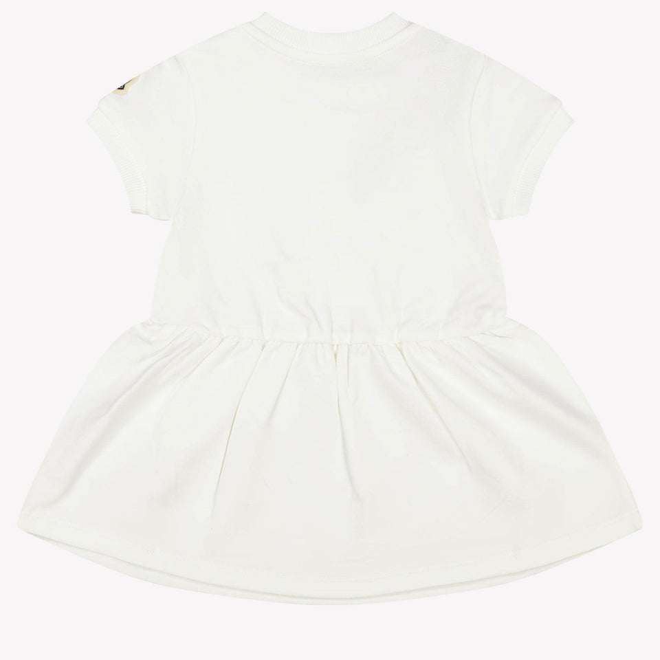 Moncler Baby Meisjes Jurk In Wit