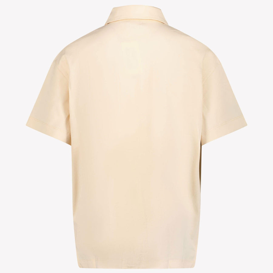 Fendi Kids Boys Polo  Beige