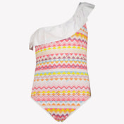 Missoni Kids Girls Swimwear In Pink