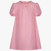 Dolce & Gabbana Kids Girls Dress Light Pink